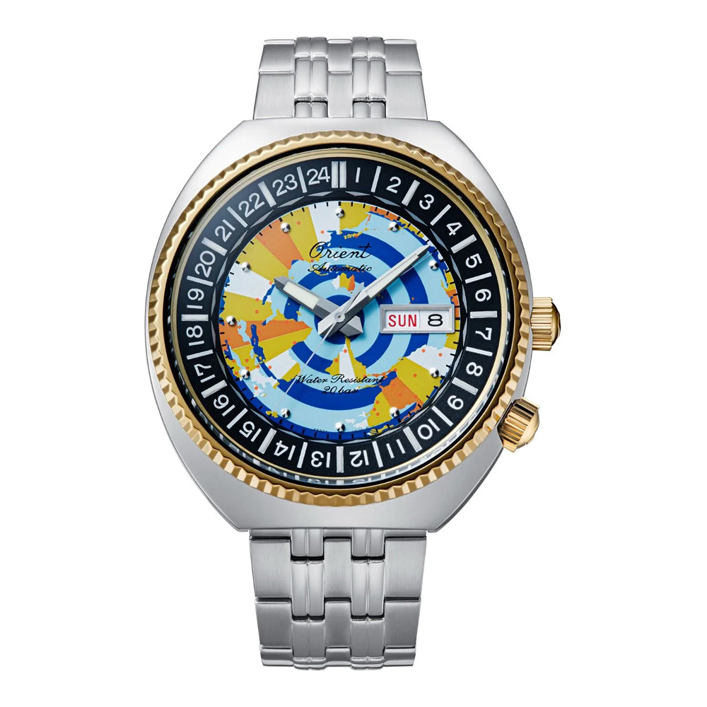 Orient Revival World Map Automatic RA-AA0E08Y39B Men's Watch