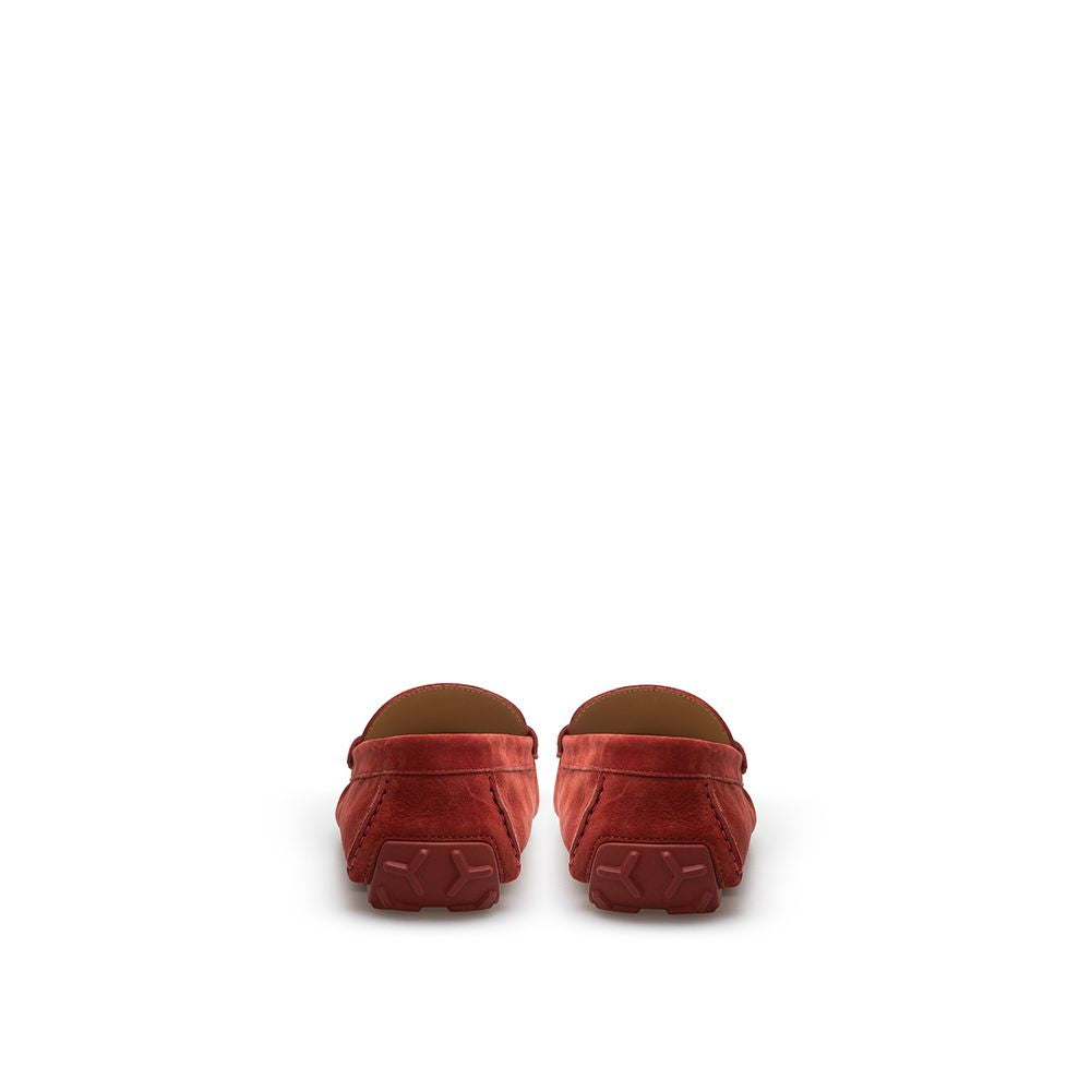 Bally Bordeaux Leather Loafer