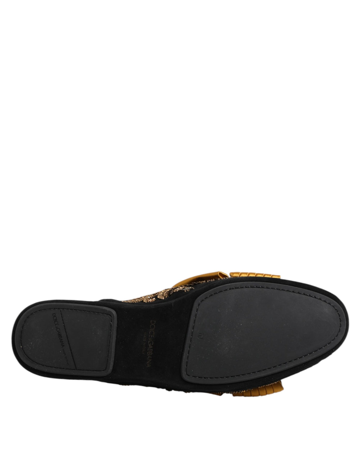 Dolce & Gabbana Women's Cotton Leather Silk & Viscose Flat Sandals - Multicolor