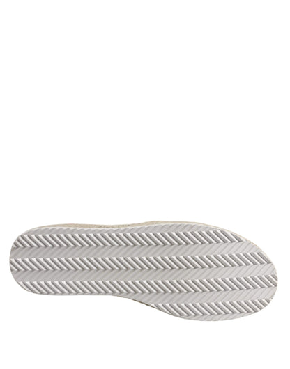 Twinset Women's Canvas Leather & Crystal Heels - Pink