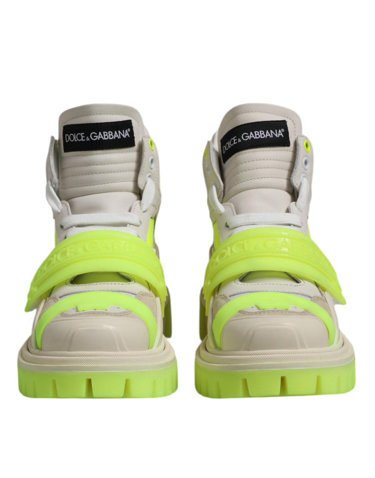 Dolce & Gabbana Women's Fashion Calf Leather Polyester & Rubber Sneakers - Multicolor
