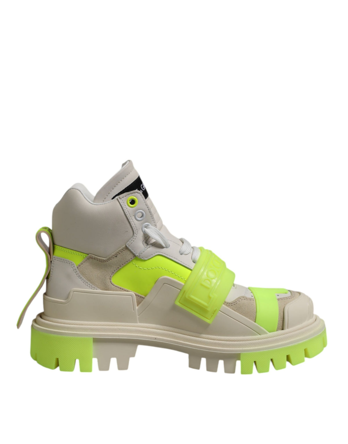 Dolce & Gabbana Women's Fashion Calf Leather Polyester & Rubber Sneakers - Multicolor