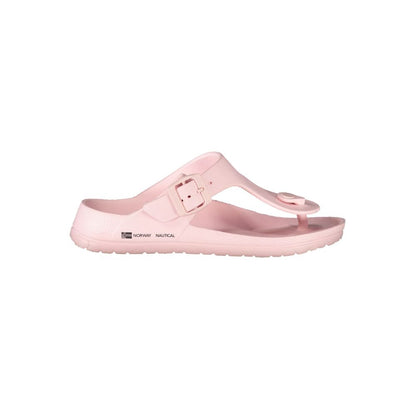 Flip-Flop Sandals by Norway 1963 for women in plastic pink showcases a sculptural silhouette as Women's Plastic Flip-Flop Sandals, defined by a sculptural and sculptural for a sculptural look.