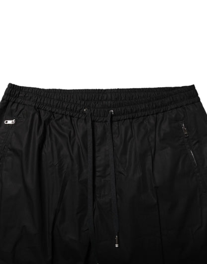 Dolce & Gabbana Men's Cotton Joggers - Black
