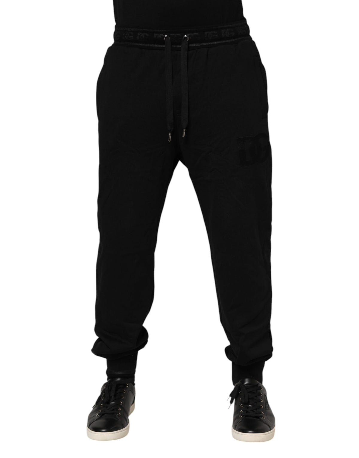 Dolce & Gabbana Men's Cotton Joggers - Black
