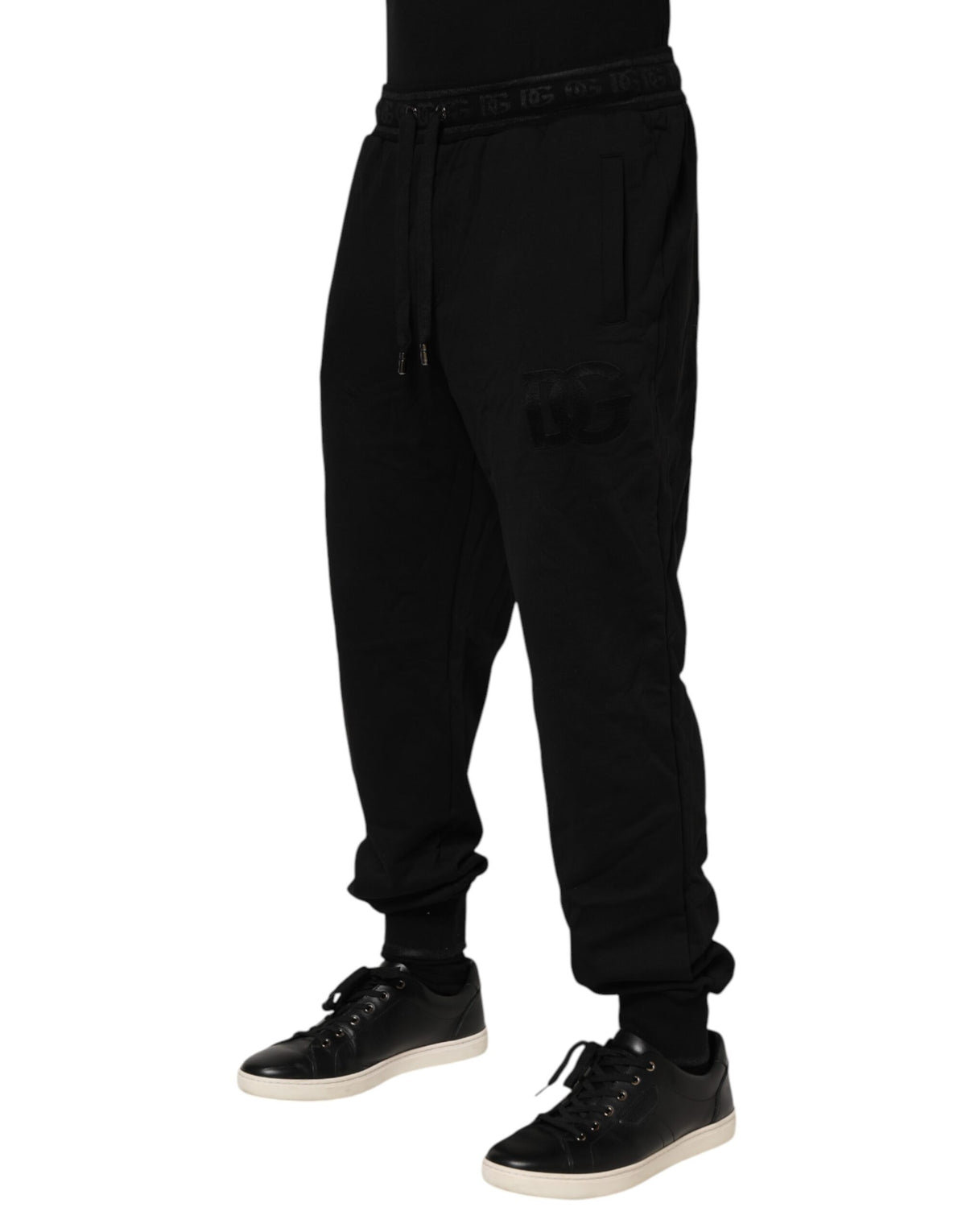 Dolce & Gabbana Men's Cotton Joggers - Black