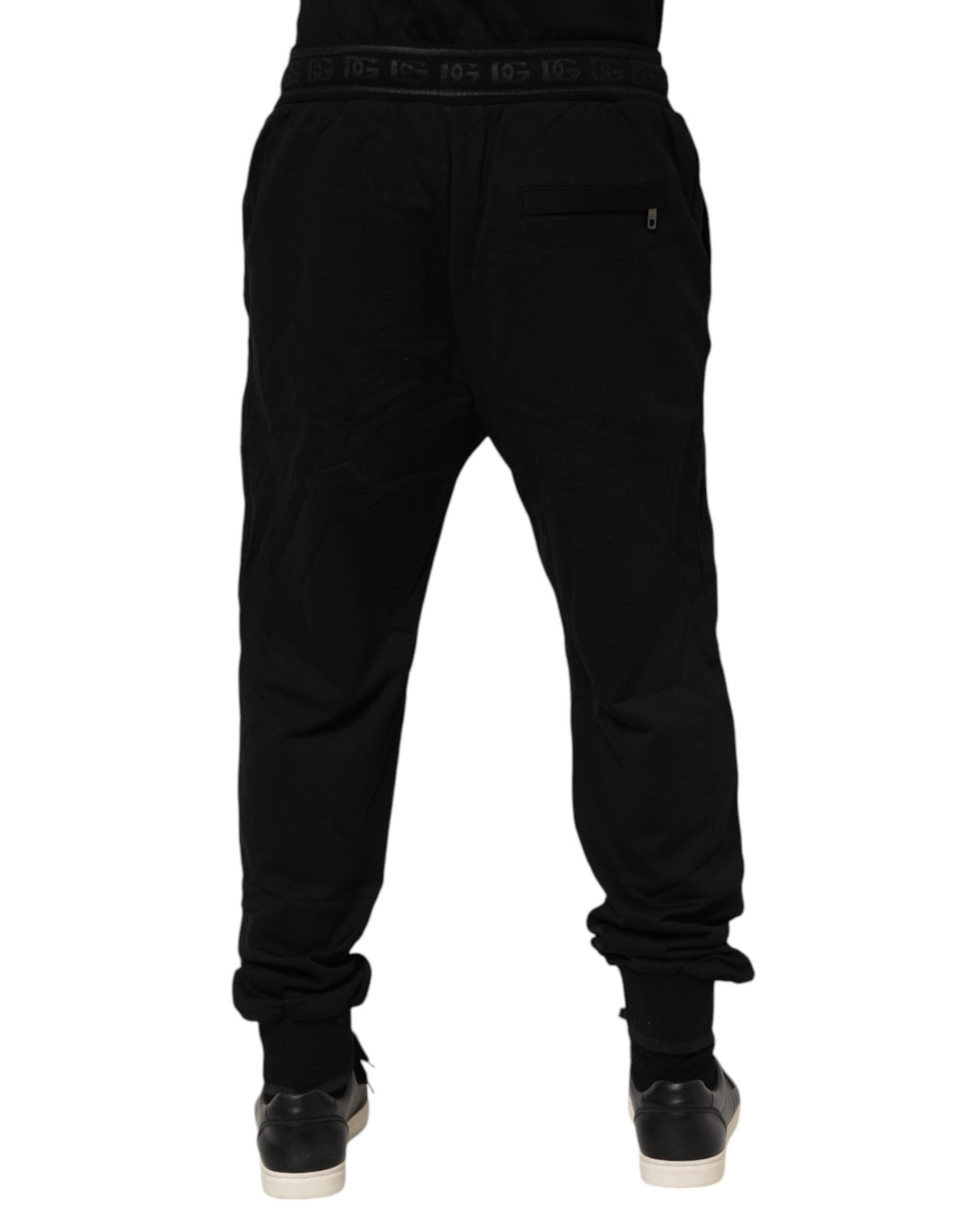 Dolce & Gabbana Men's Cotton Joggers - Black