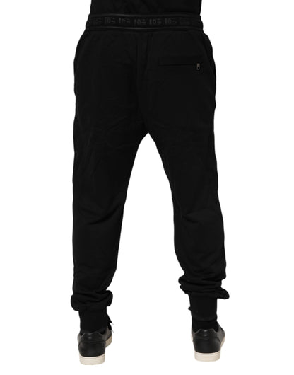 Dolce & Gabbana Men's Cotton Joggers - Black