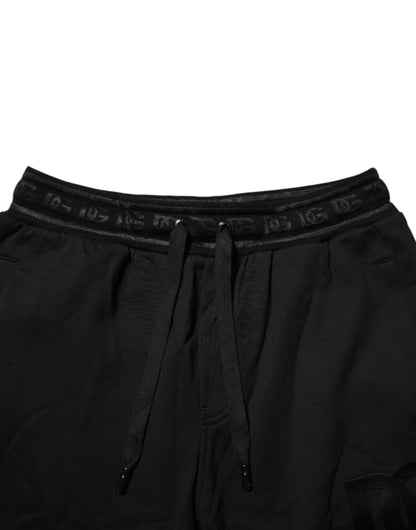 Dolce & Gabbana Men's Cotton Joggers - Black