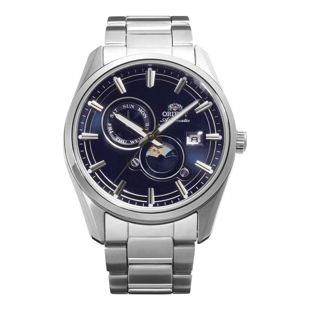 Orient Stretto Sun and Moon Automatic RA-AK0315L30B Men's Watch