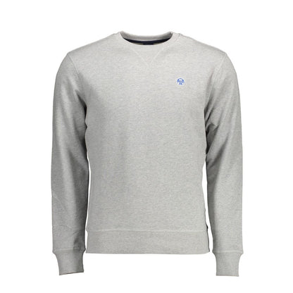 North Sails Gray Cotton Sweater