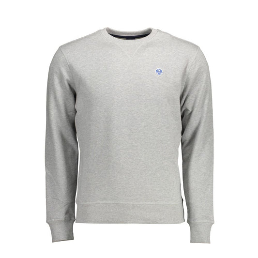 North Sails Gray Cotton Sweater