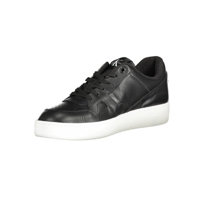 Calvin Klein Black Polyester Sneaker