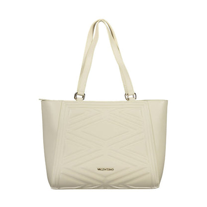Mario Valentino Beige Polyethylene Handbag