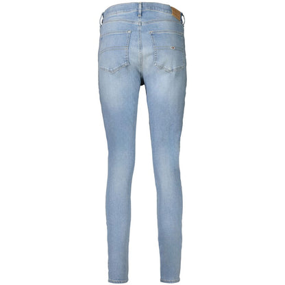 Tommy Hilfiger Blue Cotton Jeans & Pant