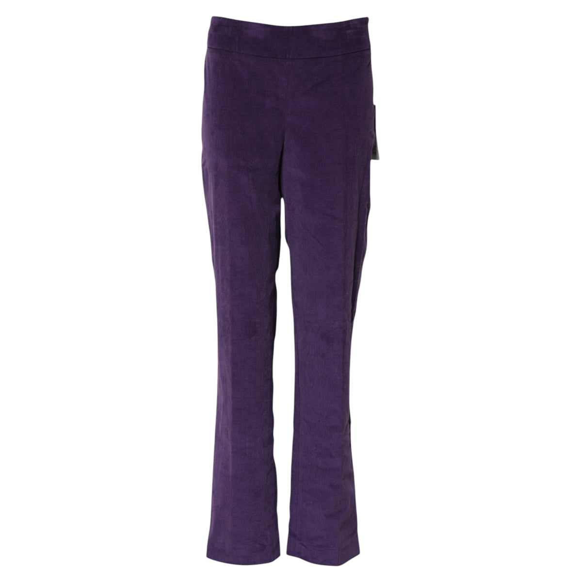 BENCIVENGA Women's Flared High Rise Viscose & Virgin Wool Jeans - Purple