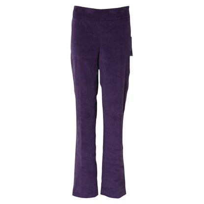 BENCIVENGA Women's Flared High Rise Viscose & Virgin Wool Jeans - Purple