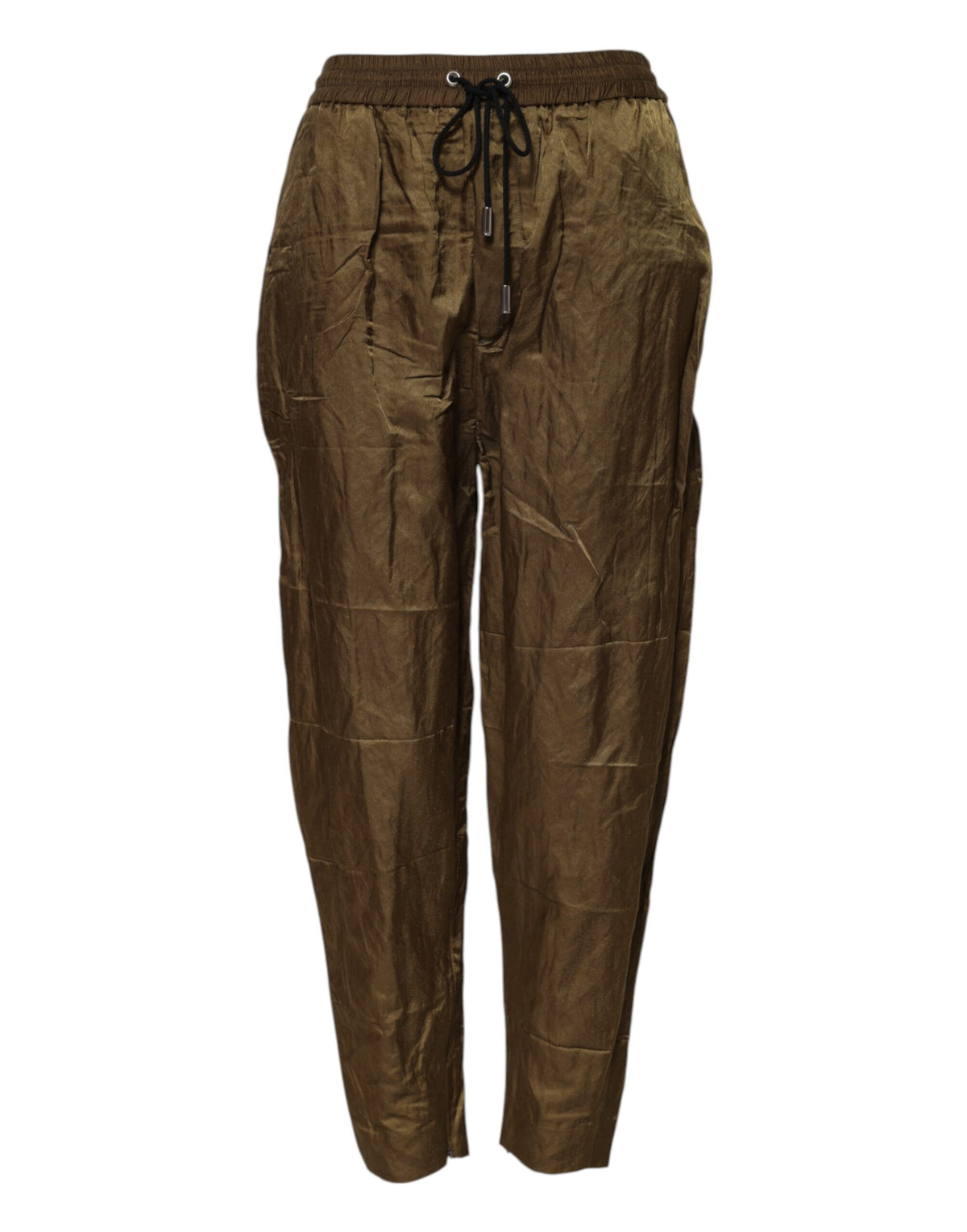 Dsquared² Women's Mid Rise Cotton Metallized Fiber & Nylon Sweatpants - Brown