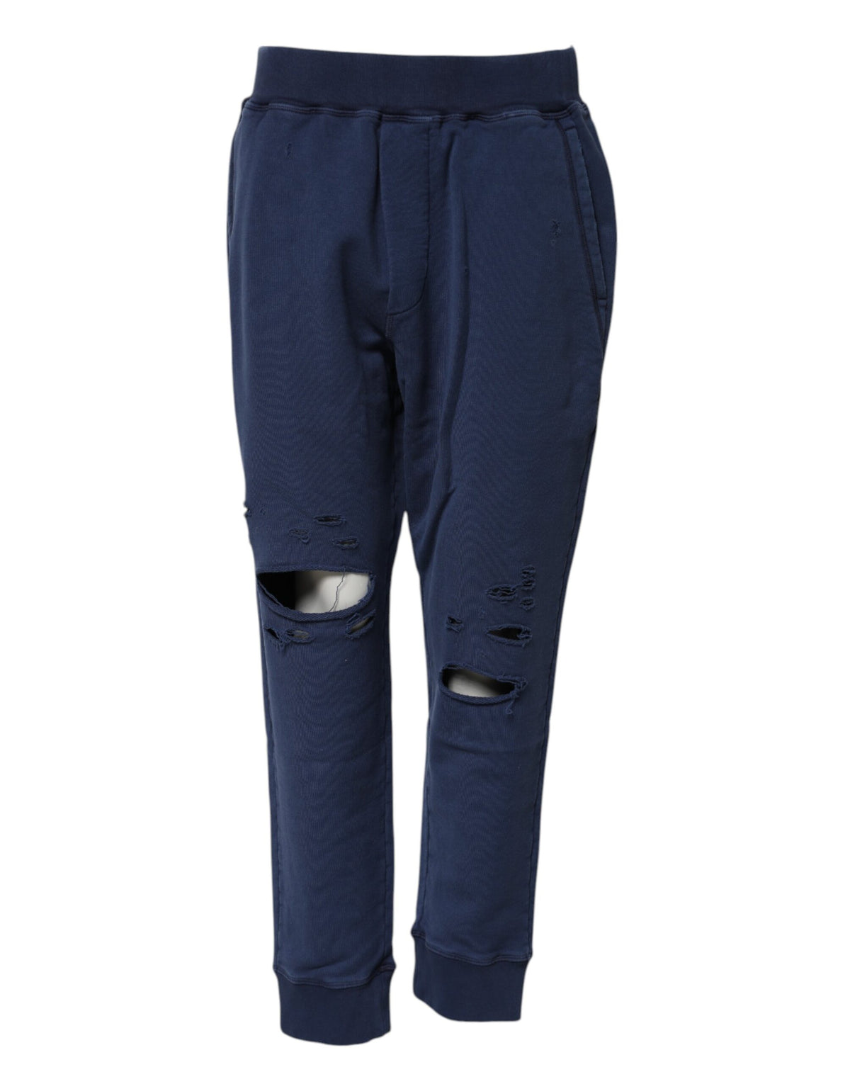 Dsquared² Women's Tapered Leg Mid Rise Cotton Joggers - Blue