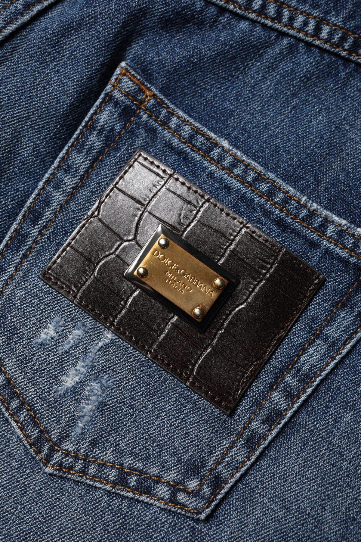 Dolce & Gabbana Women's Denim Cotton Shorts - Blue