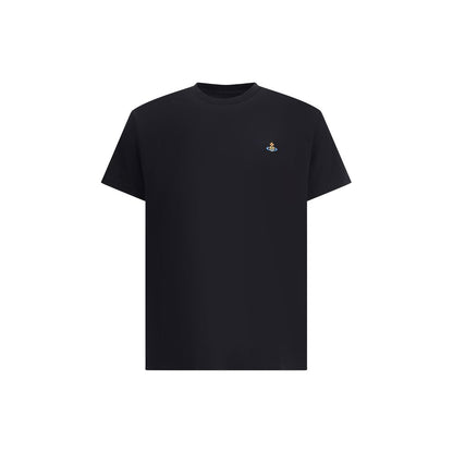 Vivienne Westwood Black Orb logo T-Shirt