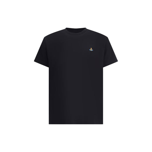 Vivienne Westwood Black Orb logo T-Shirt