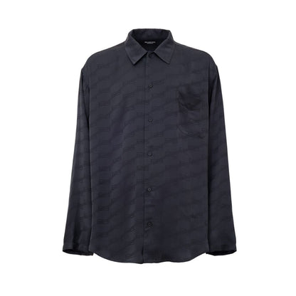 Balenciaga Gray Viscose Shirt