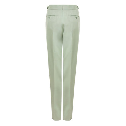 Tom Ford Green Viscose Chino Pant