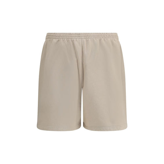 Balenciaga beige Logoed tracksuit Shorts