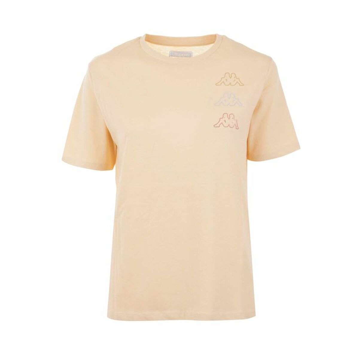 Women’s Short Sleeve T-Shirt Kappa Kemilia Beige