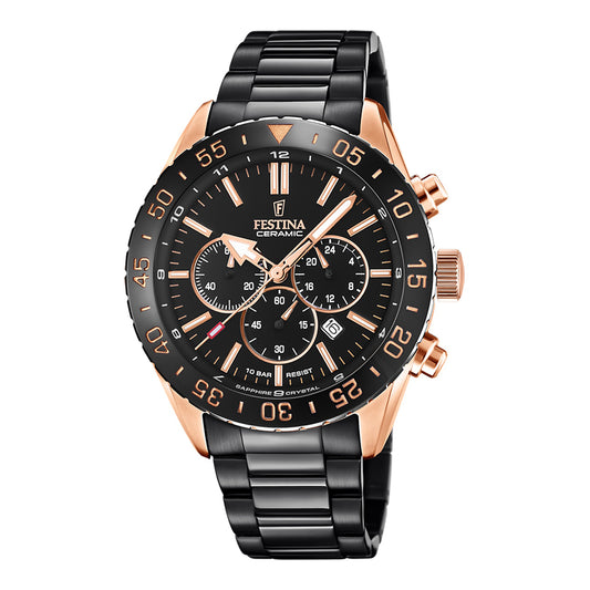 Festina Ceramic F20578/1 Men's Watch Chronograph