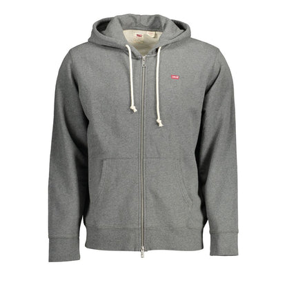 Levi's Gray Cotton Sweater
