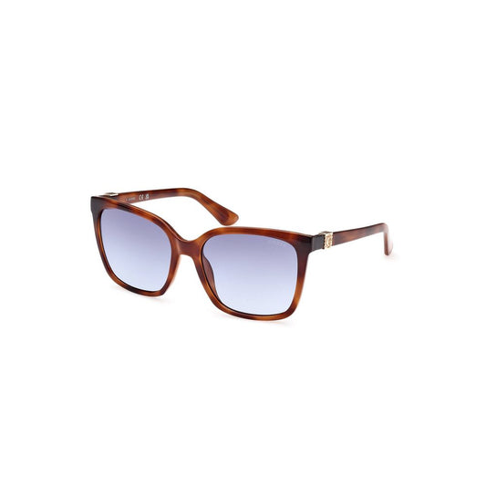 Guess Jeans Brown Injected Sunglasses