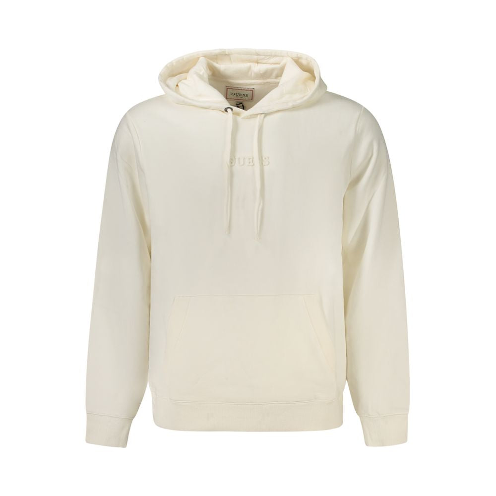 Guess Jeans White Cotton Sweater