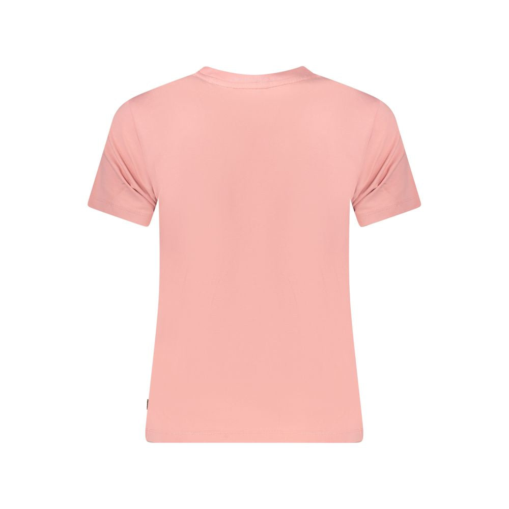 Guess Jeans Pink Cotton Tops & T-Shirt