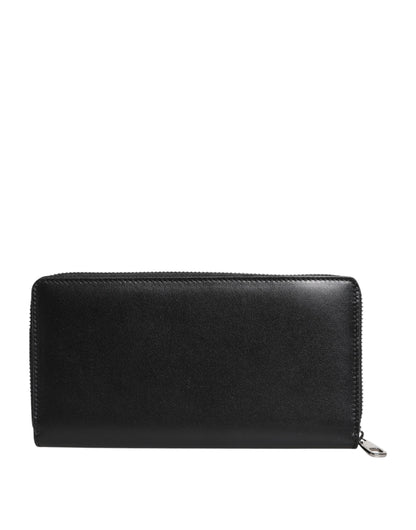 Dolce & Gabbana Exotic Leather Cardholder Wallet - Black Green Signature