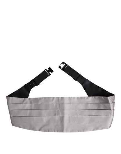 Dolce & Gabbana Silk Cummerbund - Gray