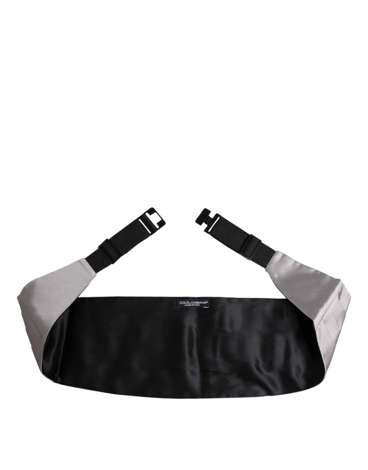Dolce & Gabbana Silk Cummerbund - Gray