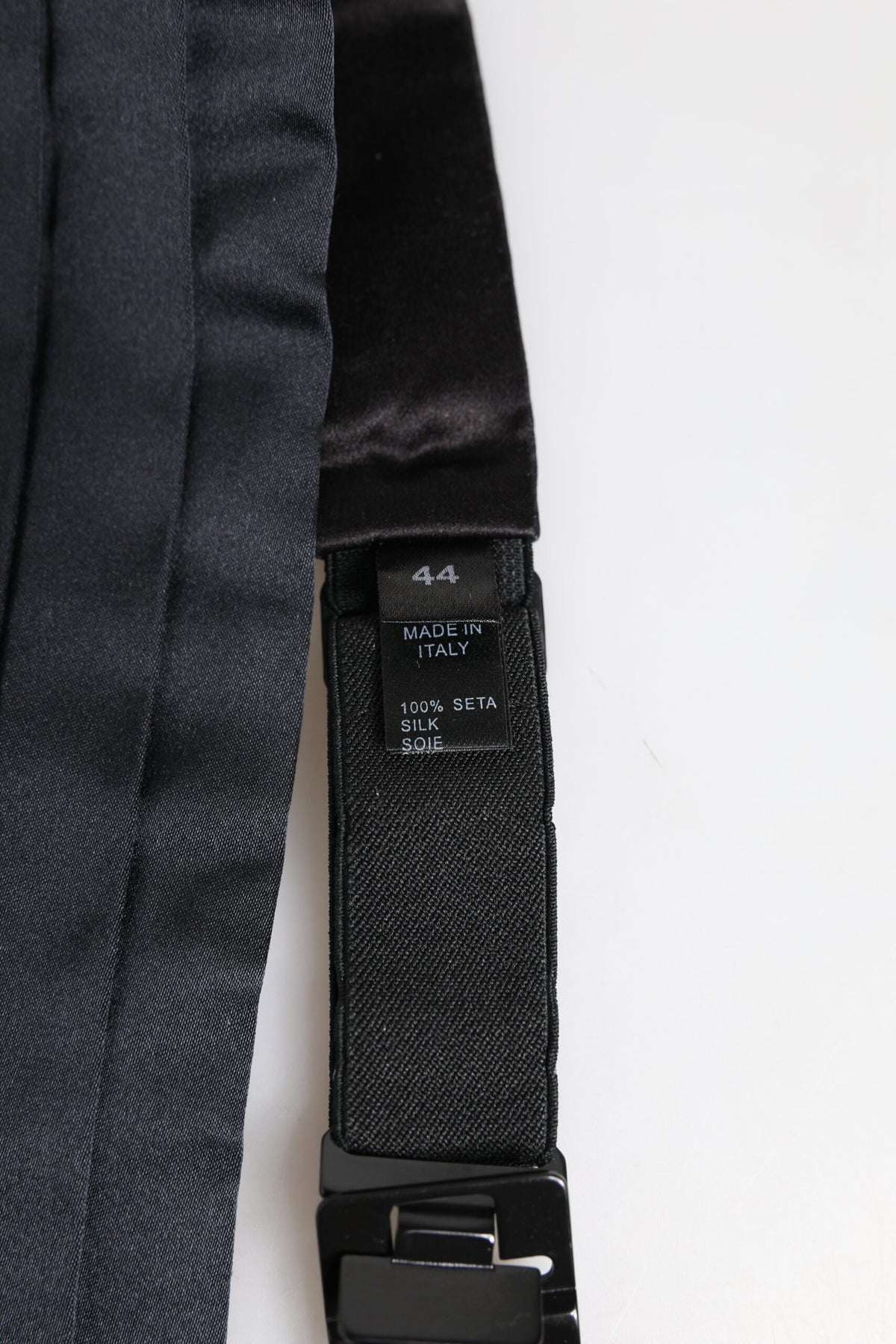 Dolce & Gabbana Silk Cummerbund - Dark Blue