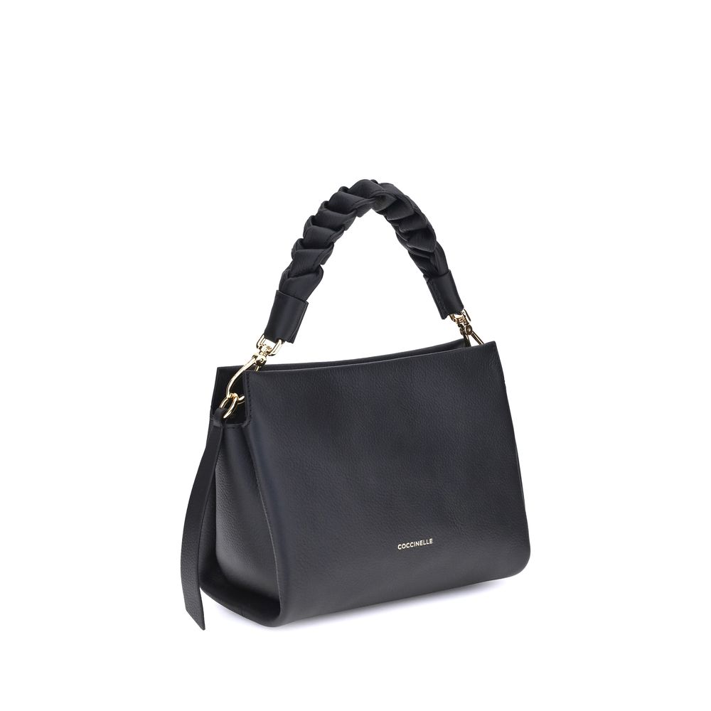 Coccinelle Black Boheme Shoulder Handbag