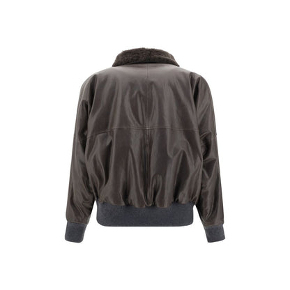 Brunello Cucinelli Leather Jacket