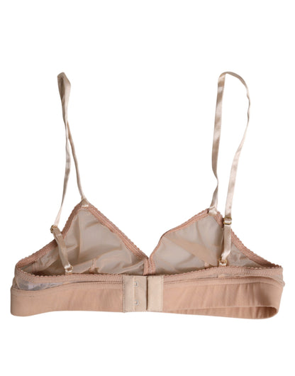 Dolce & Gabbana Women's Stretch Nylon Bra - Powder Pink