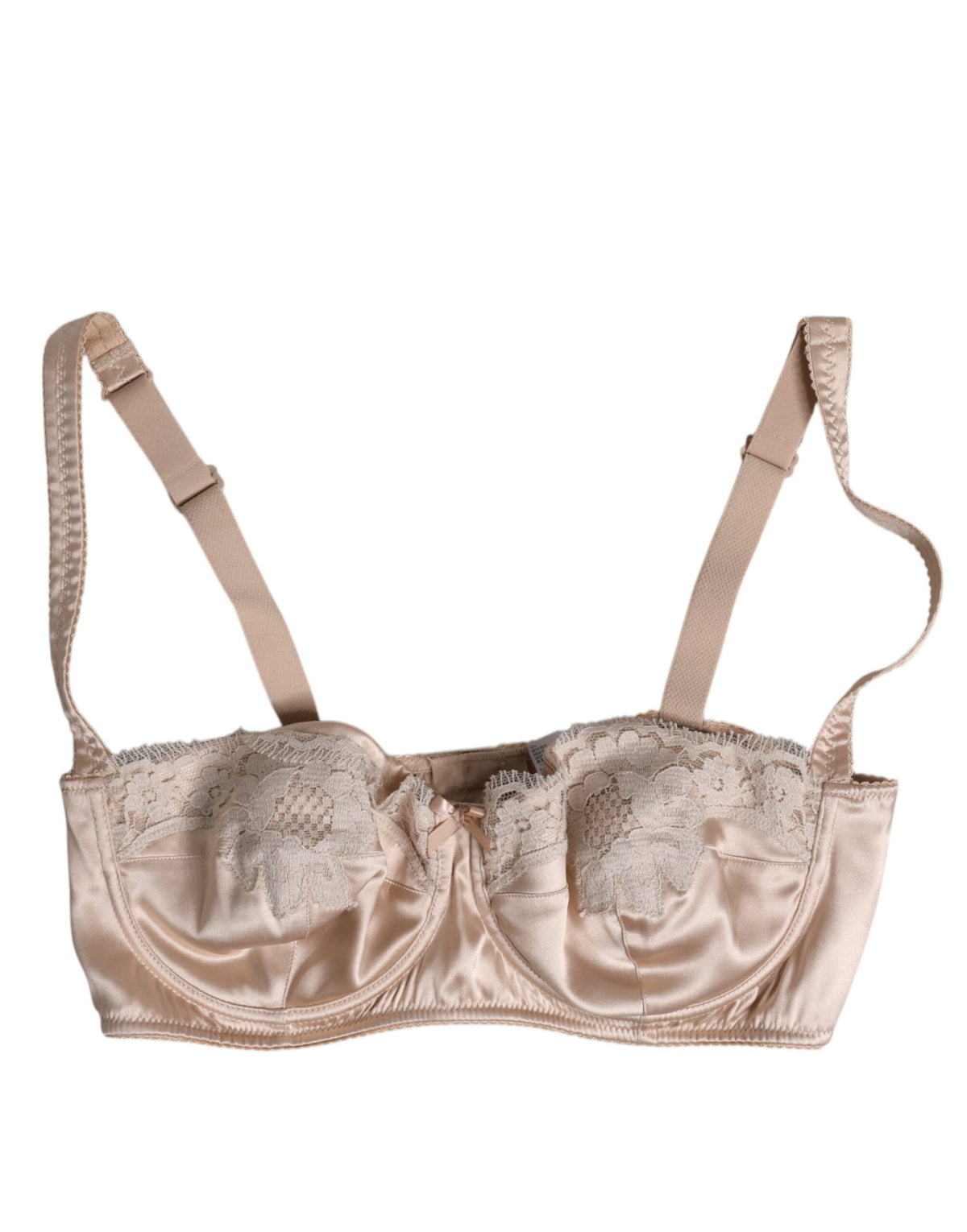 Dolce & Gabbana Women's Silk Bra - Beige
