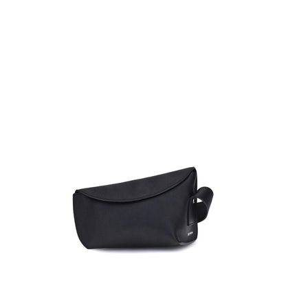 Alexander McQueen Black T-Bar Sling Shoulder Bag