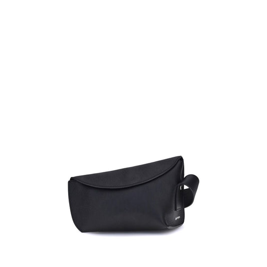 Alexander McQueen Black T-Bar Sling Shoulder Bag