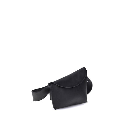 Alexander McQueen Black T-Bar Sling Shoulder Bag