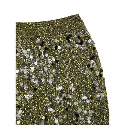 Gucci Green Viscose Skirt