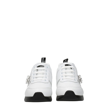 Love Moschino White Leather Sneakers