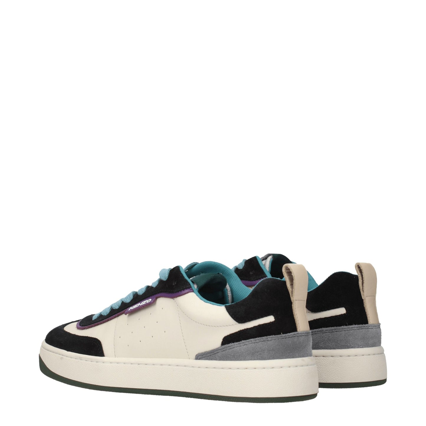 Kenzo Multicolor Leather Sneakers