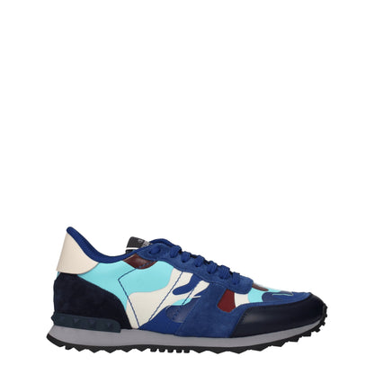 Valentino Garavani Blue Leather Sneakers